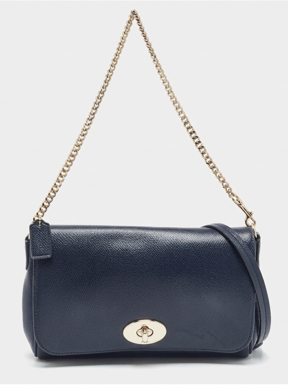 Coach Mini Ruby Crossbody Bag Navy Blue - Picture 1 of 13